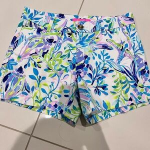 Lilly Pulitzer Vibrant Multicolor Women's Shorts
